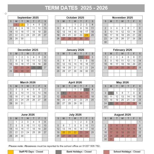 Term Dates